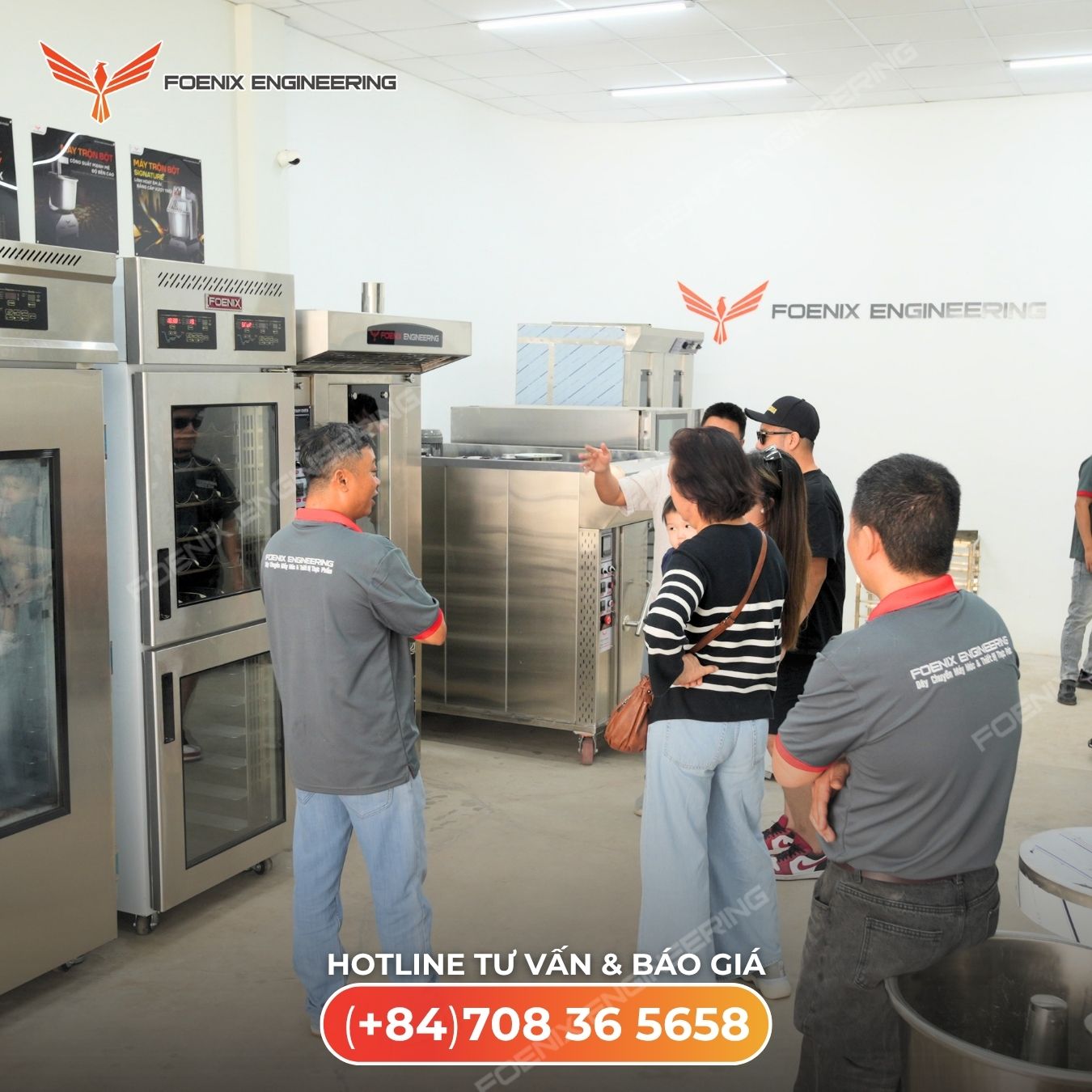 showroom công nghệ làm bánh mì không thức đêm
