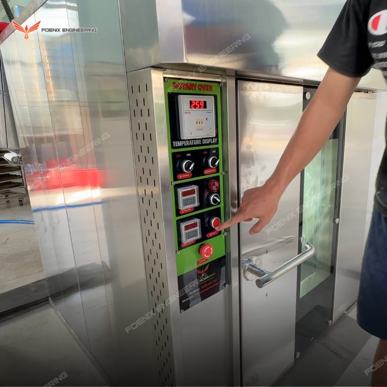 Hệ thống steam nước lò xoay