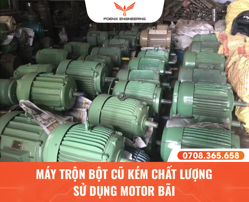 Thách thức dùng cối trộn bột cũ