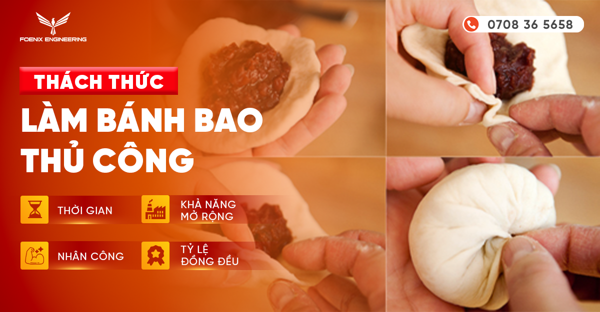 Thách thức của tạo hình bánh bao đẹp thủ công