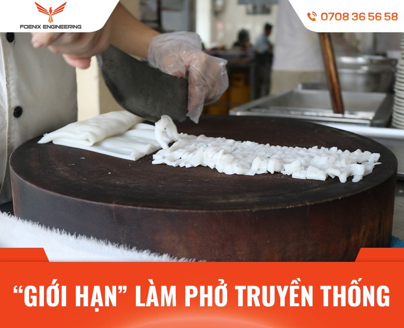 Thách thức làm bánh phở tươi organic truyền thống