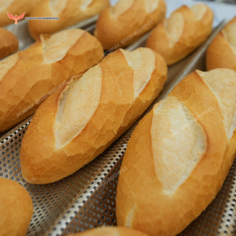 Thành phẩm cách nướng bánh mì đông đá chuẩn