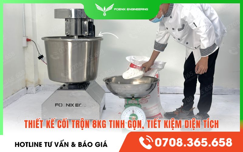 giá máy trộn bột 8kg