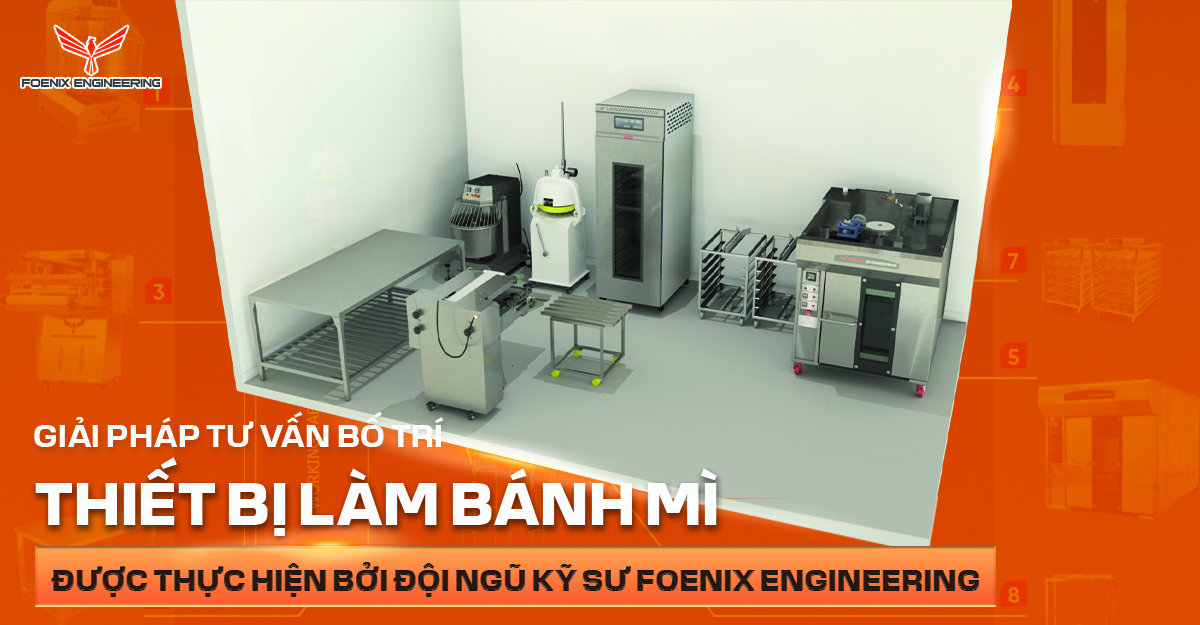 Tư vấn lắp đặt bộ máy làm bánh mì