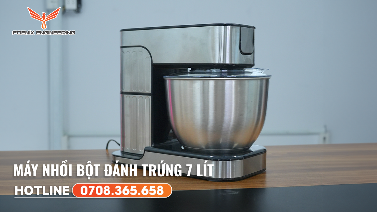 Máy trộn bột đánh trứng có thố trộn dung tích lớn