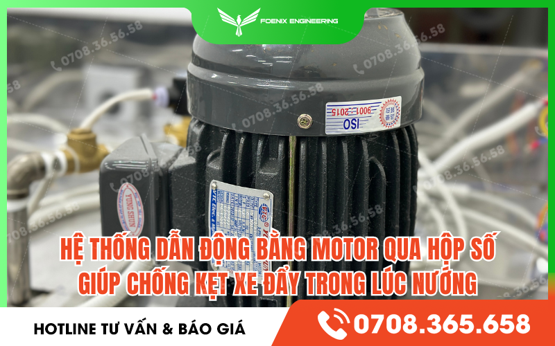 Lò nướng xoay 6 khay điện Foenix Eco bền bỉ