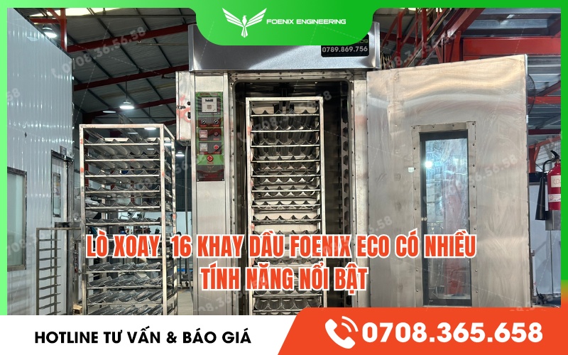 Lợi ích khi sử dụng lò nướng công nghiệp 16 khay dầu