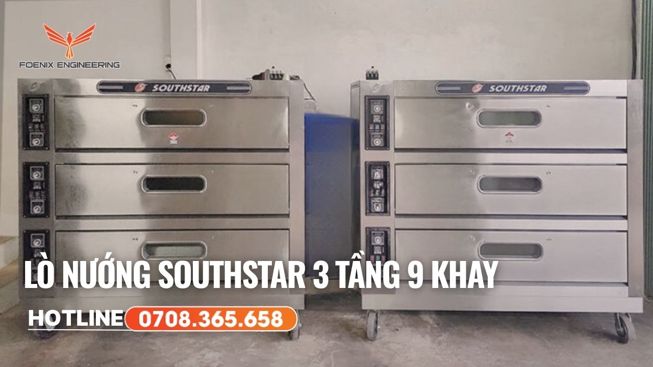Ưu điểm nổi bật của lò nướng 3 tầng Southstar