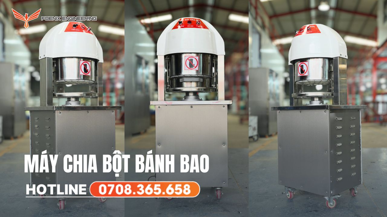 Đặc điểm nổi bật của máy chia bột làm bánh bao