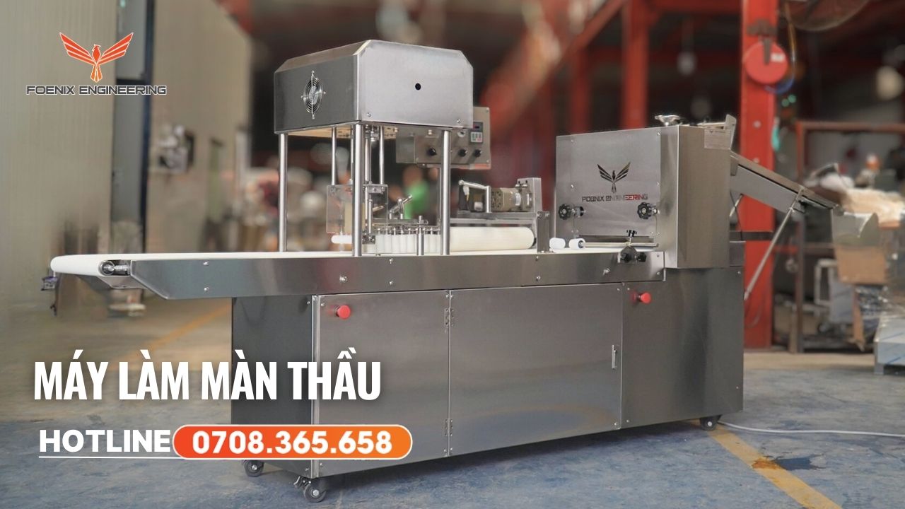 Máy làm bánh màn thầu chất lượng cao