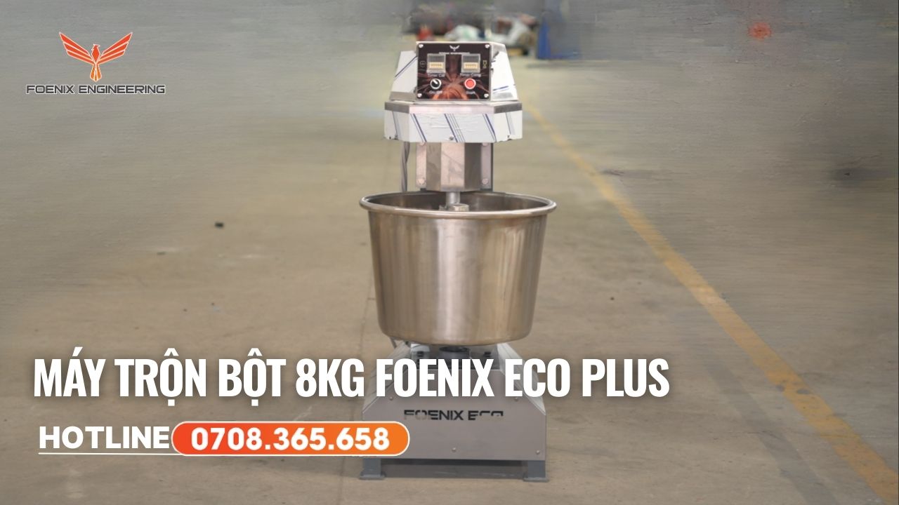 Chức năng máy trộn bột làm bánh 8kg Foenix Eco Plus