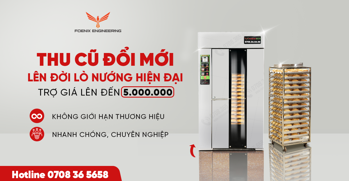 Thu lò nướng cũ đổi lò mới
