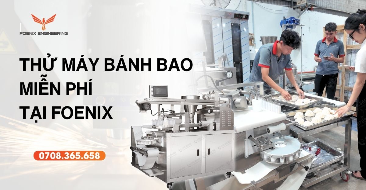 Thử máy làm bánh bao miễn phí
