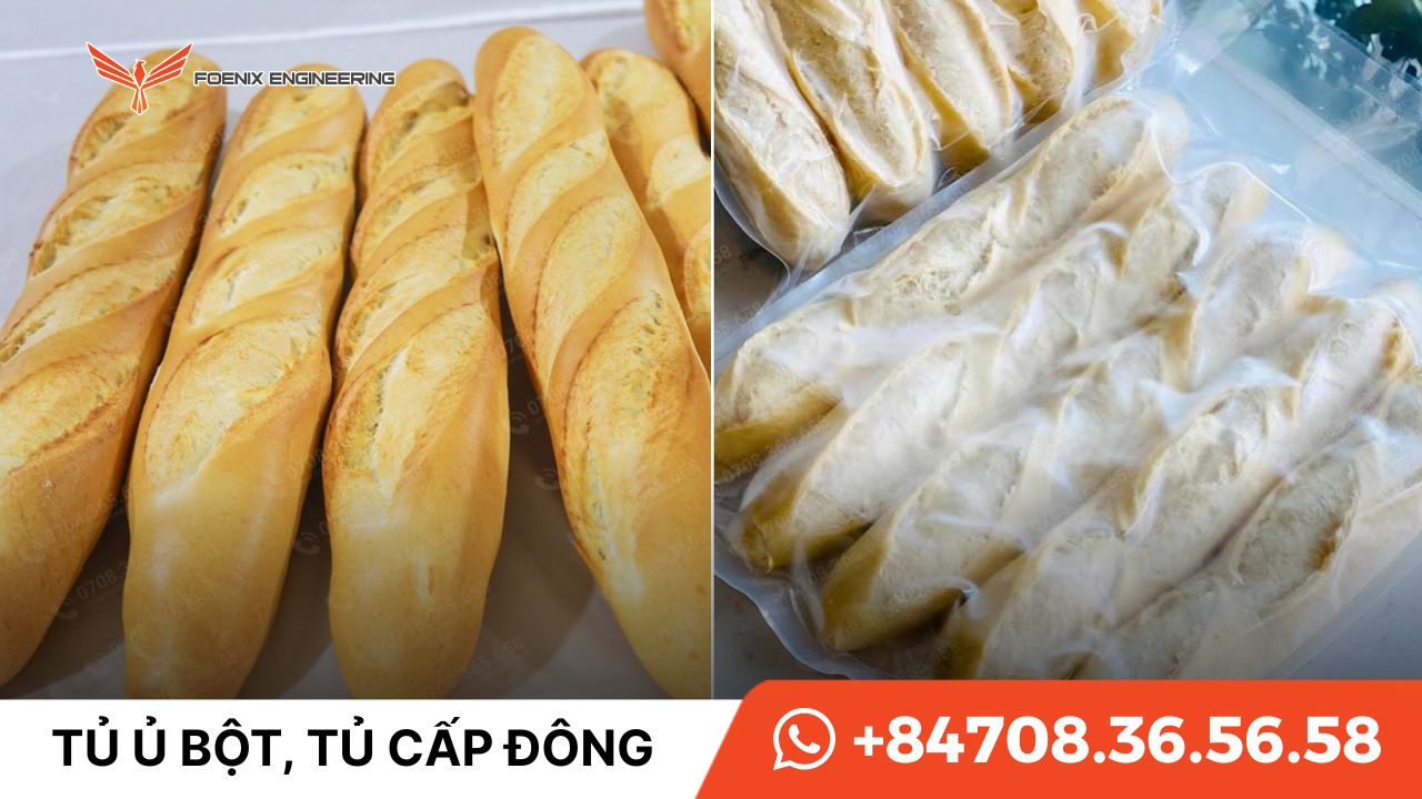 Tủ cấp đông bánh mì Tủ cấp đông bánh mì