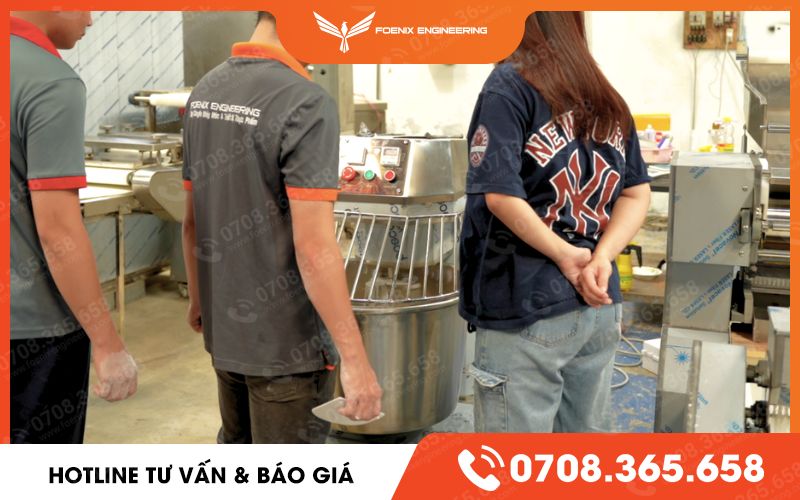 đặc điểm nổi bật máy trộn bột mì