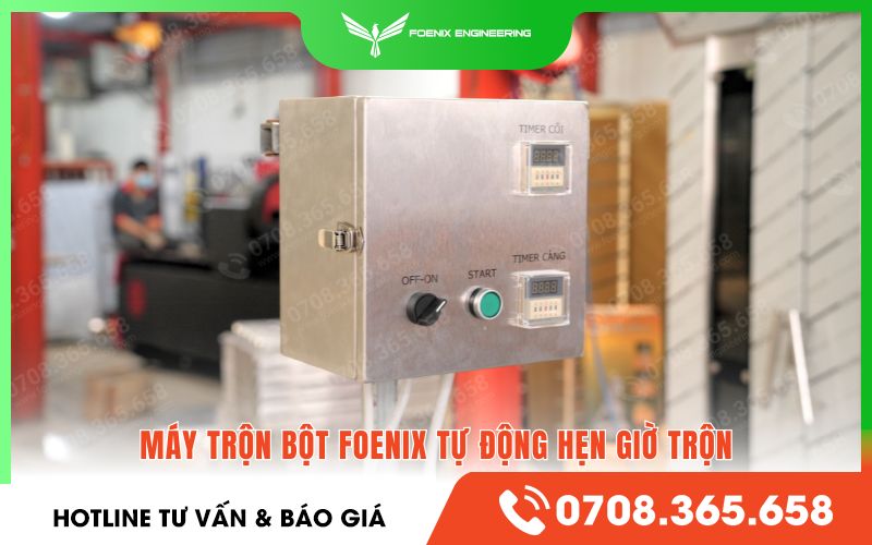 máy trộn bột bánh mì 15kg tự động hẹn giờ