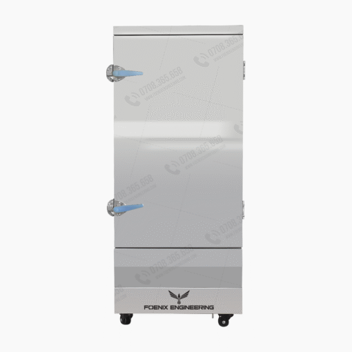 Tủ hấp bánh bao bằng gas 12 khay Foenix Engineering