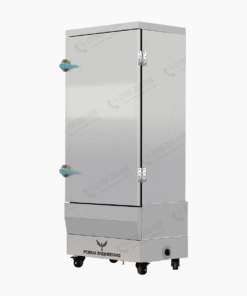 Tủ hấp bánh bao 12 khay bằng gas Foenix Engineering