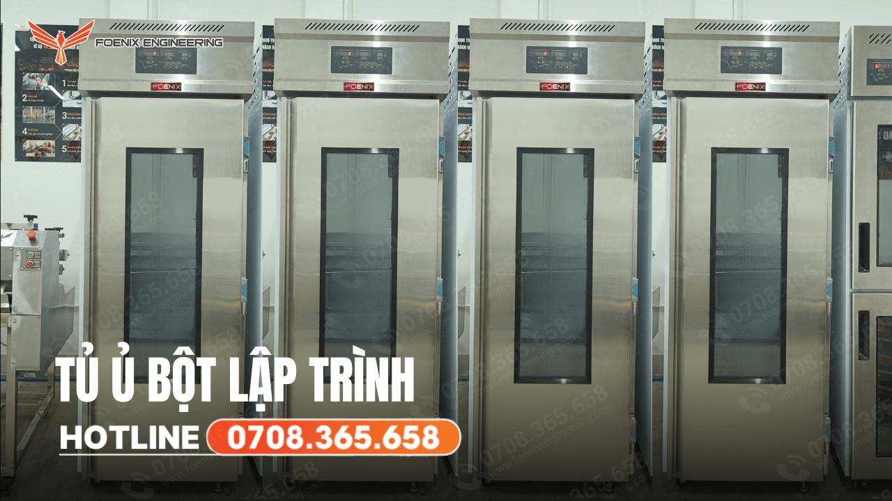 Thông số kỹ thuật tủ ủ bột lập trình 1 cửa