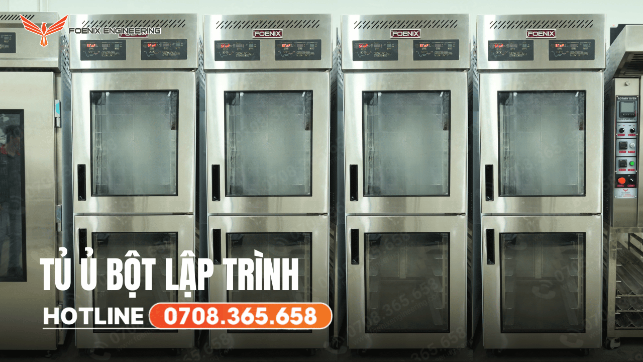 Tủ ủ bột lập trình 2 cửa