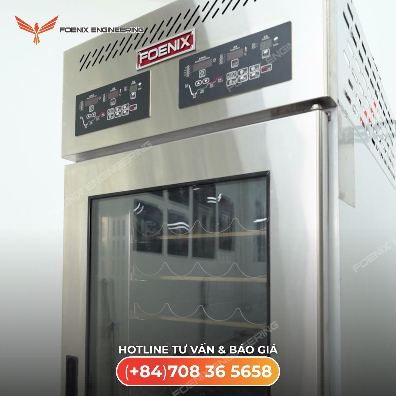 Tủ ủ lập trình làm bánh mì không thức