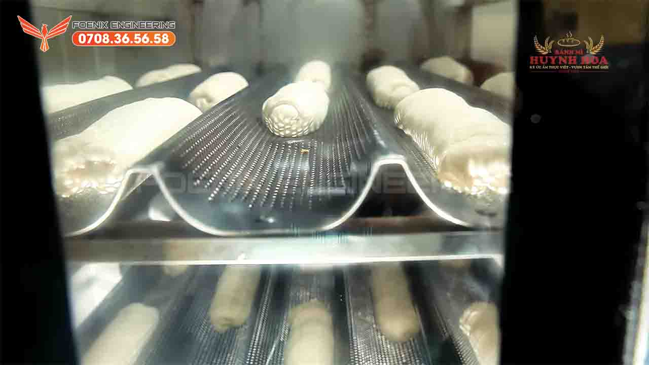 Quy trình sản xuất bánh mì Huynh Hoa
