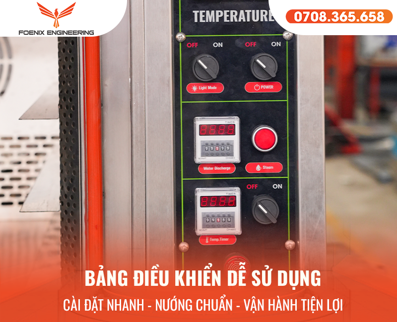 Tại sao nên mua lò nướng bánh mì đối lưu 5 khay?