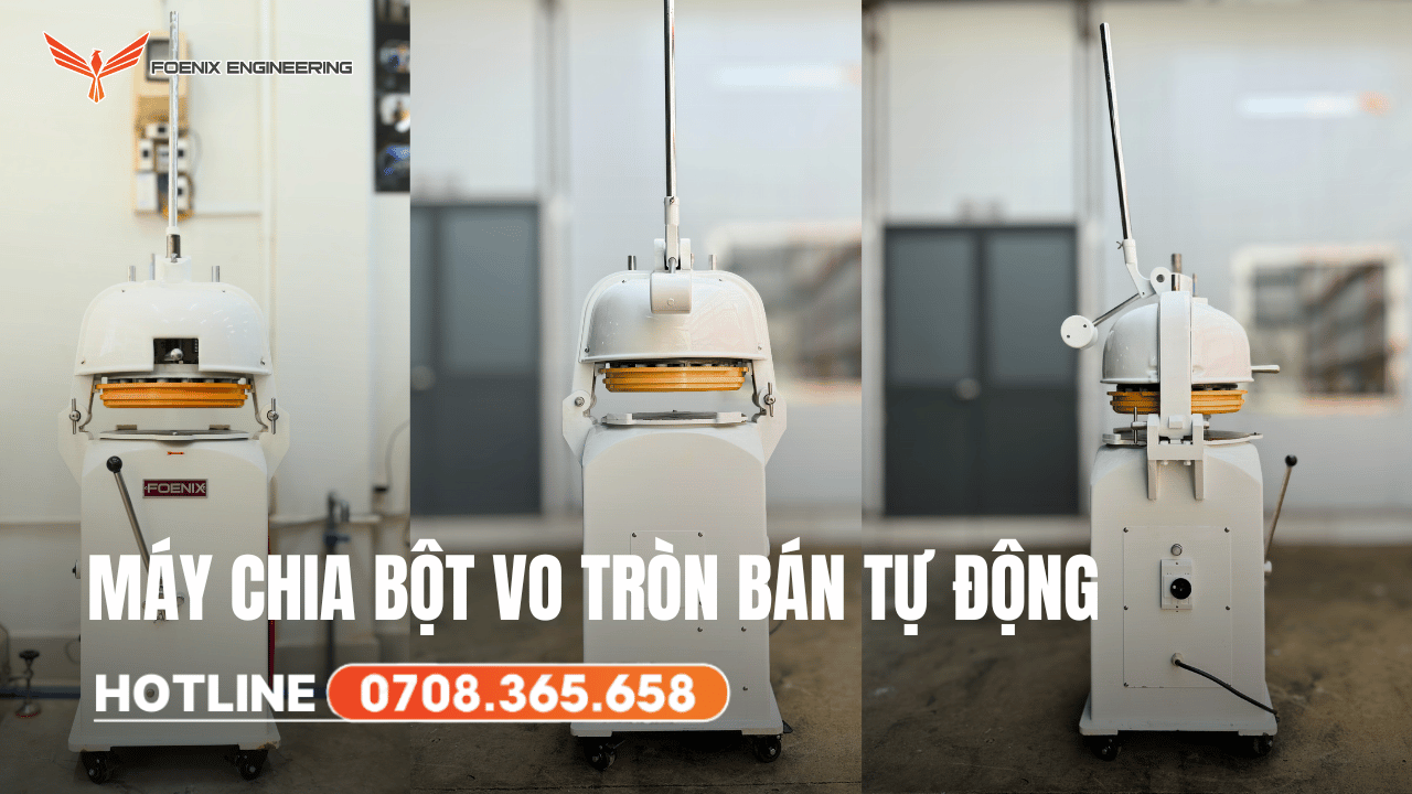 Giới thiệu máy chia bột vo tròn bán tự động