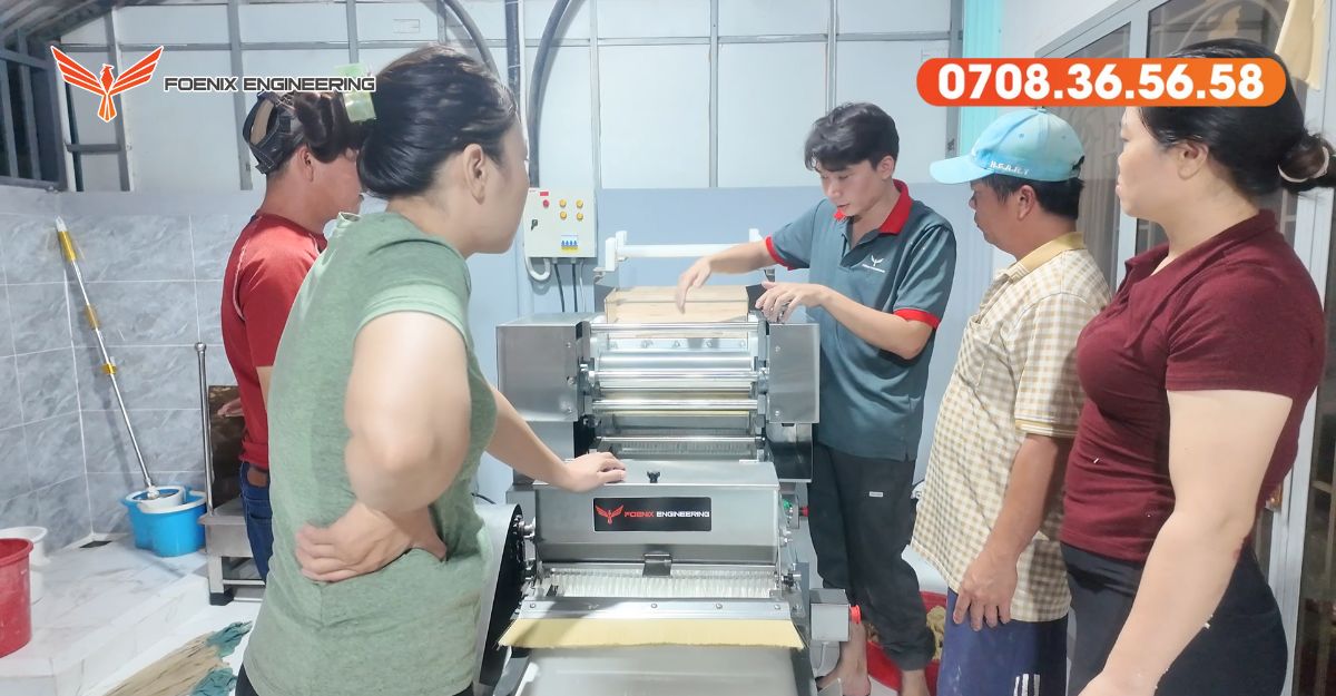 Dịch vụ thử máy làm mì miễn phí