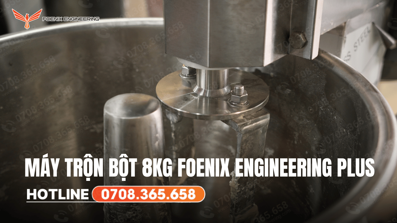 Thông số kỹ thuật cối trộn bột 8kg Foenix Engineering Plus