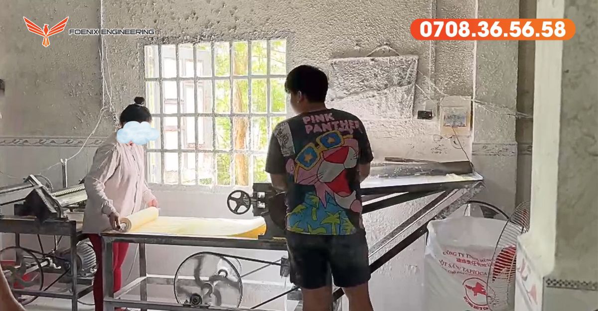 Các lỗi thường gặp máy làm mì sợi tươi cũ