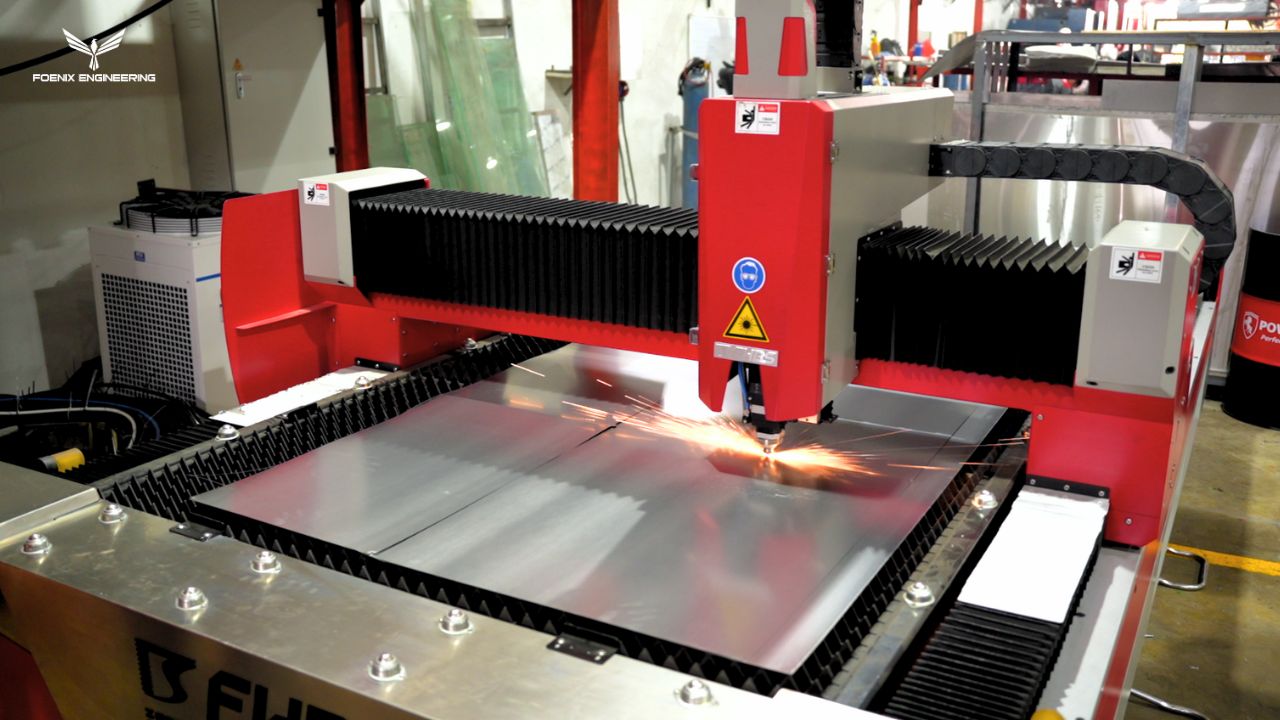nâng cấp giai đoạn gia công cắt với Laser Fiber CNC