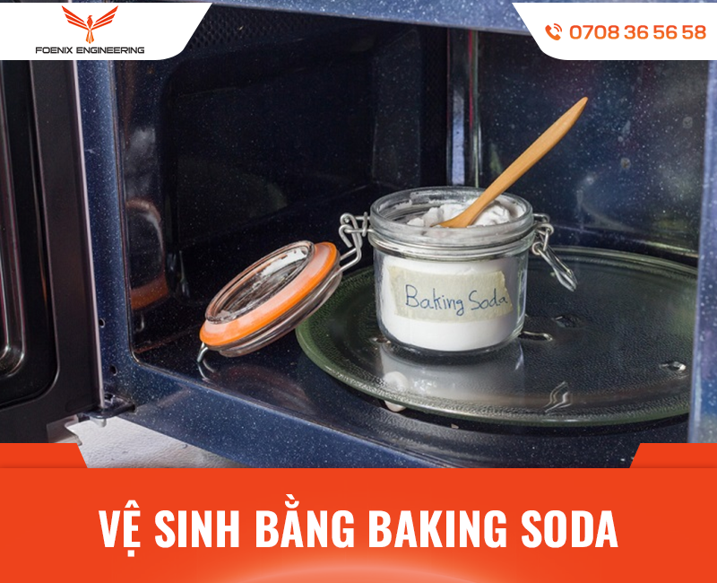 Cách vệ sinh lò nướng bằng baking soda