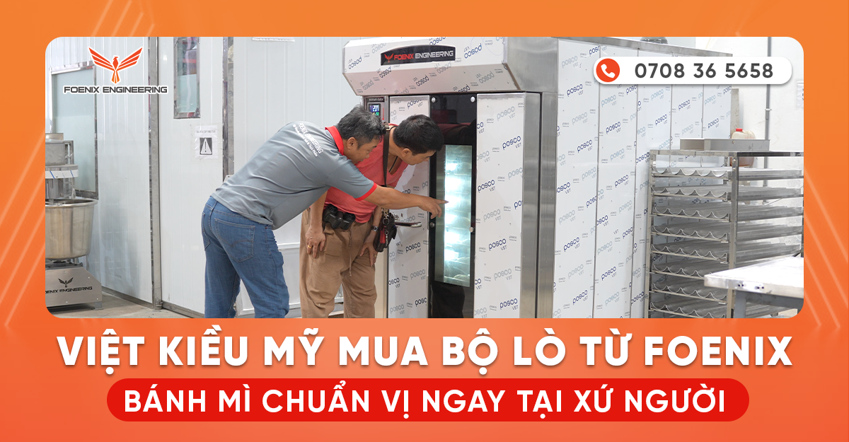 Việt Kiều Mỹ đổ xô mua dây chuyền làm bánh mì từ Việt Nam