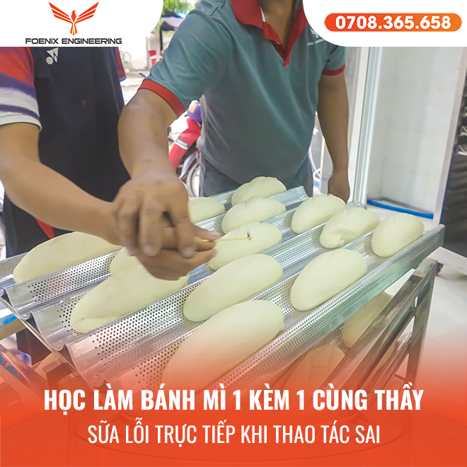 Học làm bánh mì mất bao lâu?