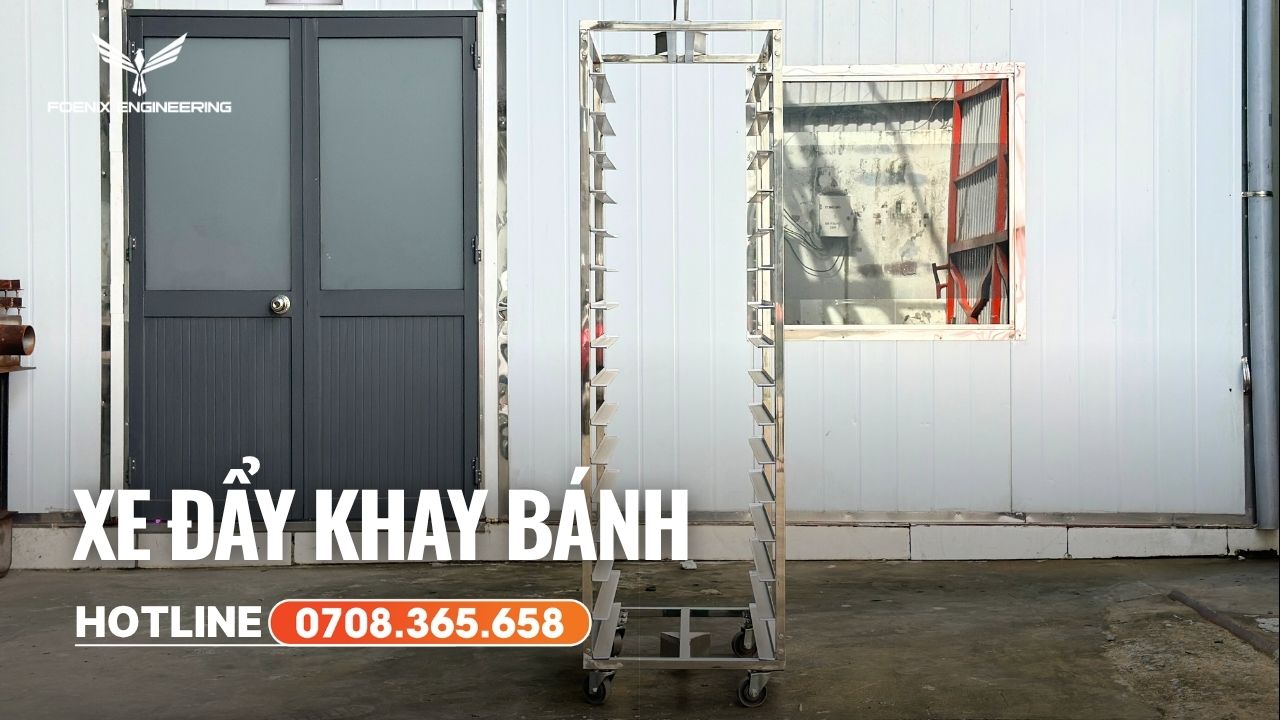 Đặc điểm nổi bật của xe đẩy khay bánh