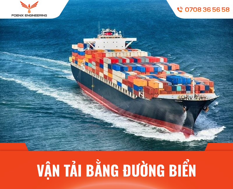 Vận chuyển máy làm phở bằng đường biển 