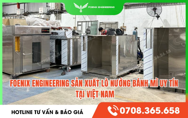 Xưởng sản xuất lò nướng tại Việt Nam uy tín
